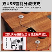 实木电脑桌台式 书桌学生学习桌子简约小J户型卧室办公桌双人电竞