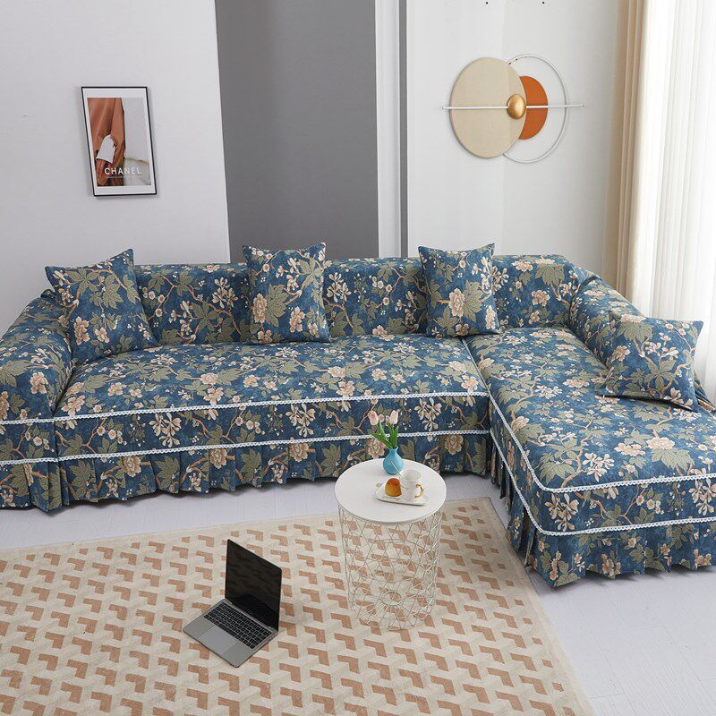 沙发套防猫抓保护套四季通用组合贵妃G万能沙发罩全包加厚防滑盖