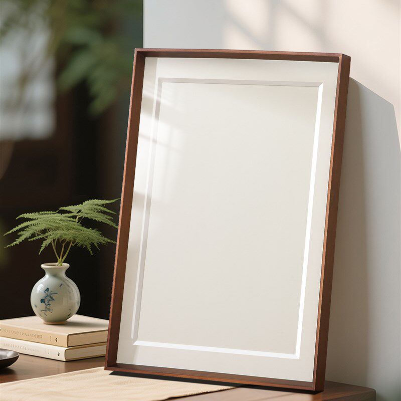 相框空框带玻璃a3A4卡纸画框z装裱儿童实木框架挂墙展示框定制摆
