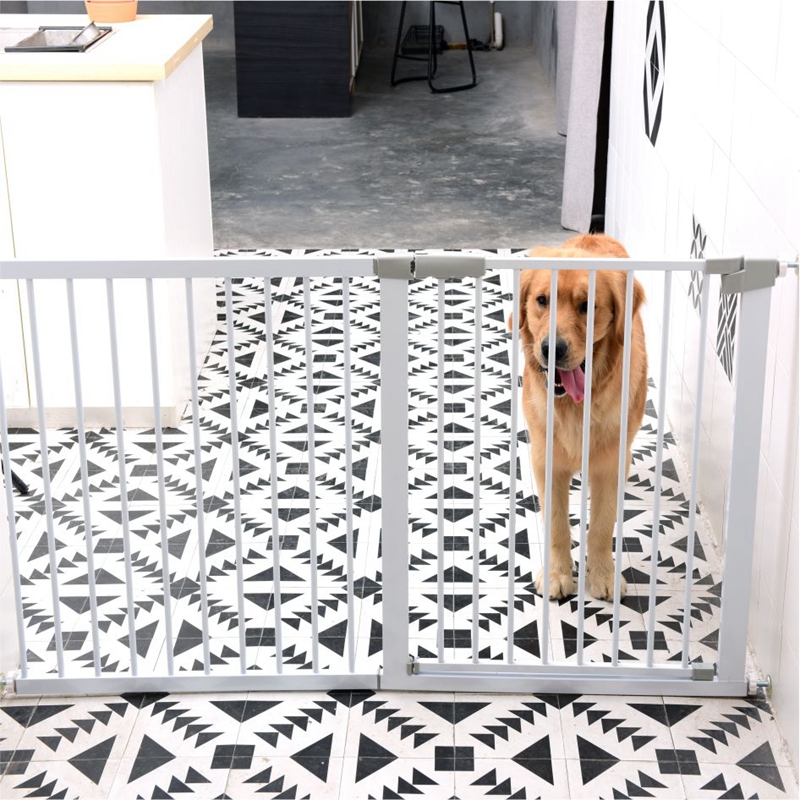宠物加长a围栏楼梯口门护栏大小型犬栅栏室内阳台狗狗隔离金毛泰