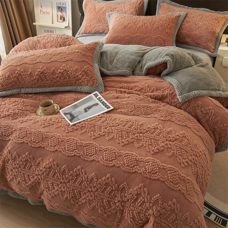 加厚珊瑚绒被套单件法兰绒单双人被罩200Jx230冬季加绒床单四件套,居家布艺,餐巾,淘宝优惠券,粉丝福利购,淘宝优惠卷