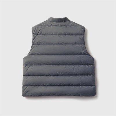 95鹅绒b马甲羽绒服女款2024新款秋冬立领百搭内胆中式高端背心外