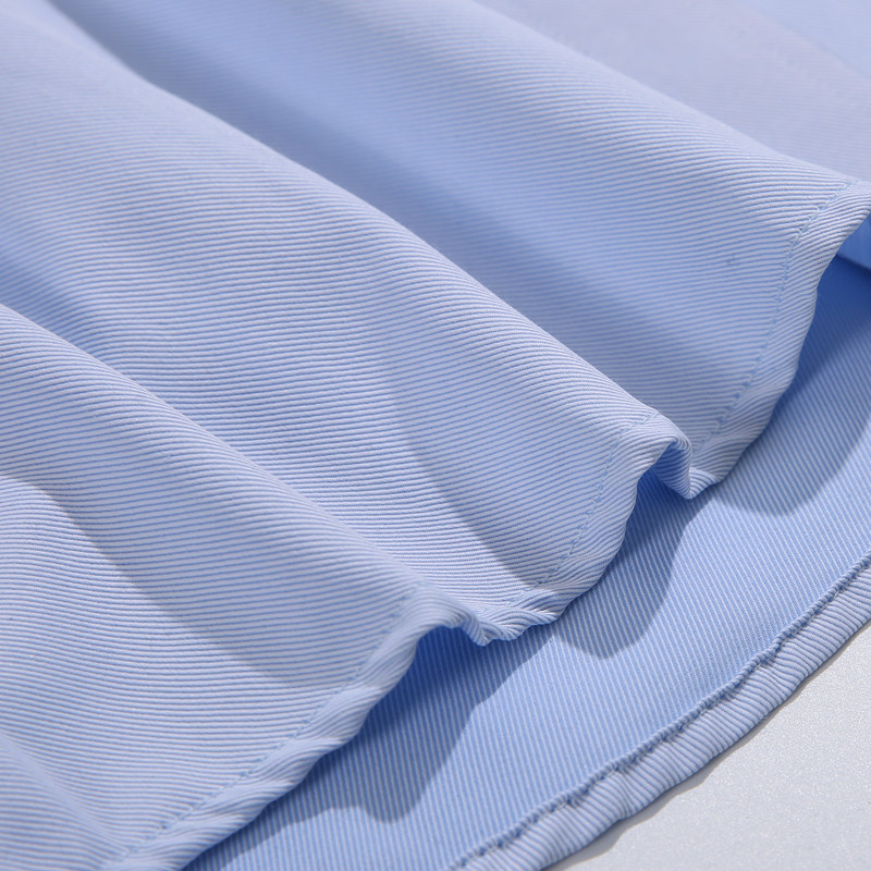 中国移动公司工作服衬衫男春秋新款营业厅工衣制服长短V袖衬衣202