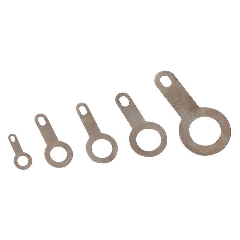 单头焊片2铜垫圈线耳双头接线片2.22.7.HZL24.5.236.2焊接端子