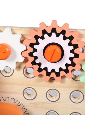 螺家儿童木制多功能仿真维修螺丝母拆GSU装工台过具家早教益智玩