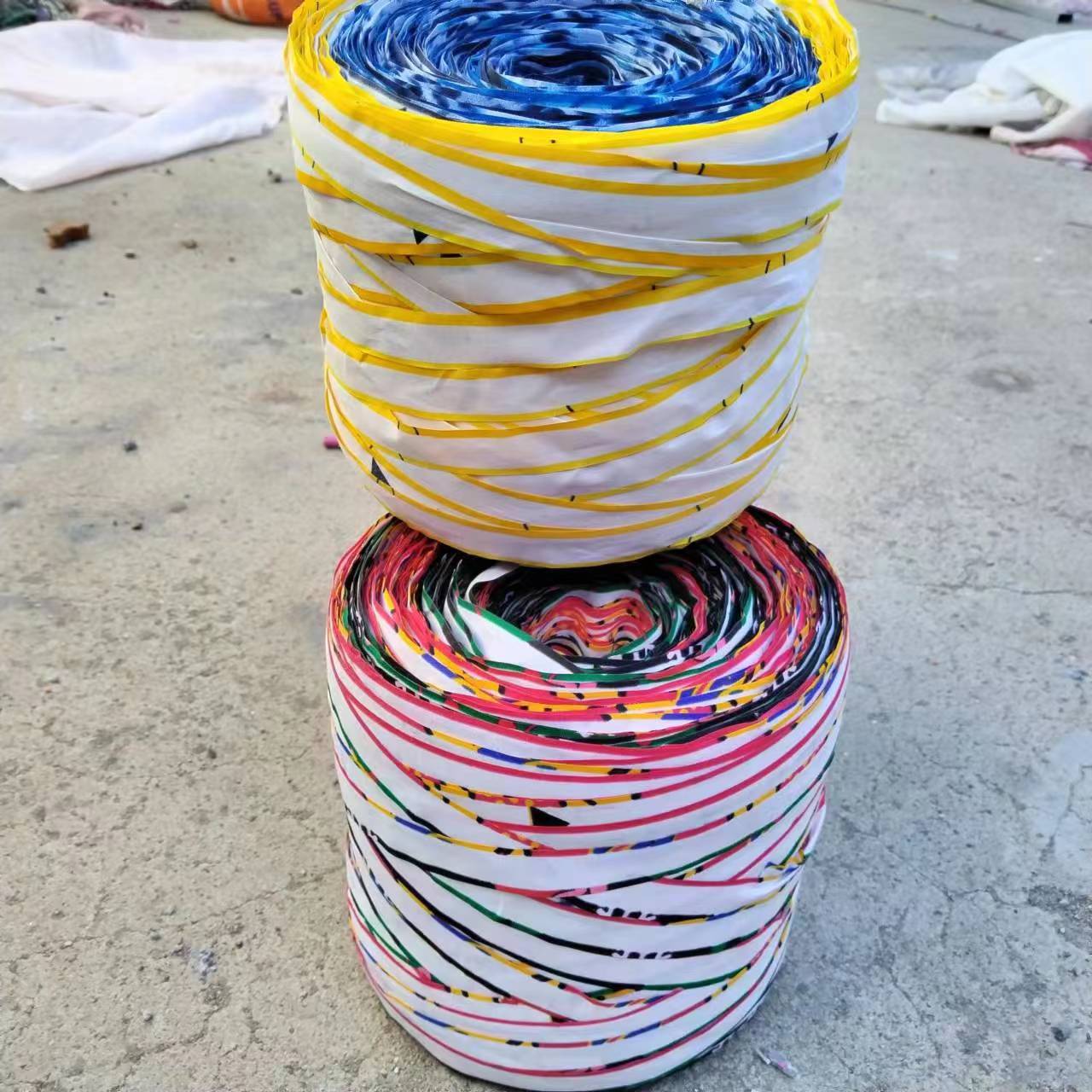 福建供绿化树树球打包带 耐拉耐晒捆扎竹竿涤棉布条3-5公分宽