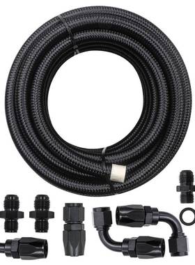 汽车改4L80管E自装动变速MUX冷藏箱套AN6黑色装尼龙编织套件