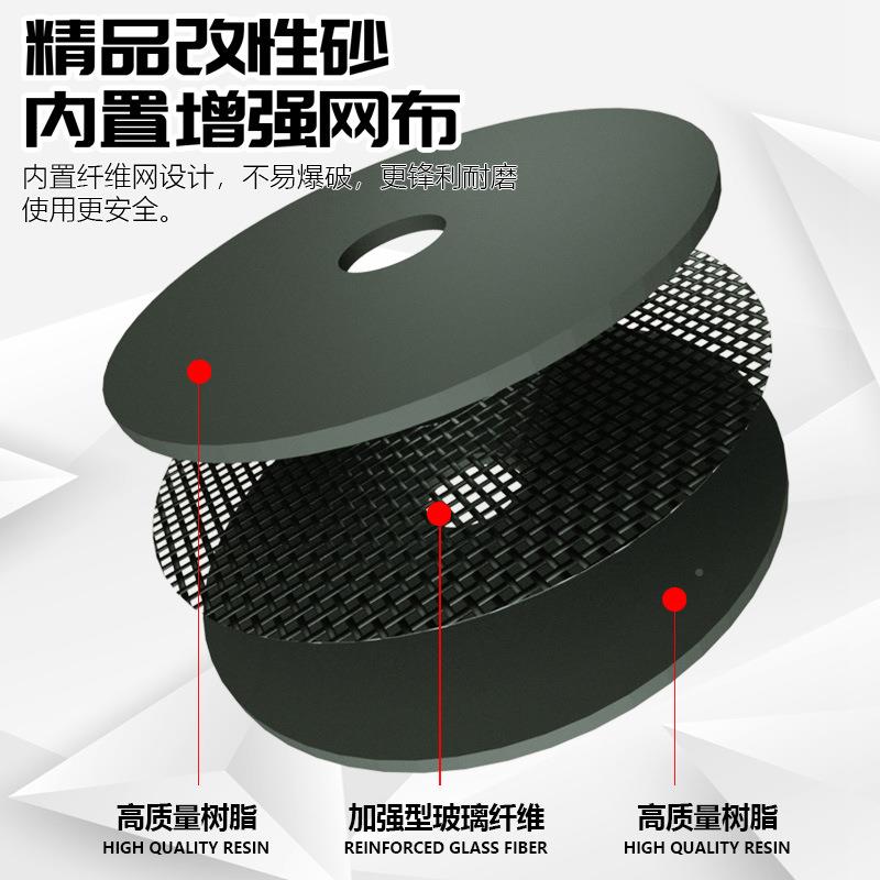2磨光片15/15磨0/180*6角片砂轮212切割片工业角磨片机打磨片