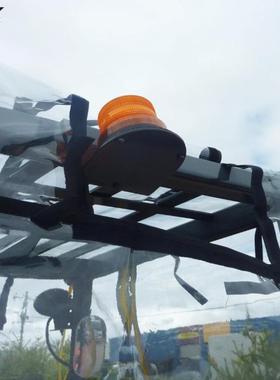 叉车包顶棚雨板半式寒保暖挡AKN雨帘带反防光条叉遮车防雨罩子