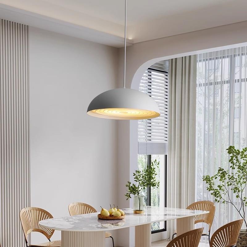 臂可移位轨摇道吊灯奶风油餐厅灯简TUV约现代家用餐桌饭厅书L房ED