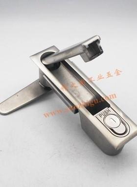 不MS480-2S304锈4钢电柜箱锁MS80-2MS818钥匙平面锁机柜按压旋转