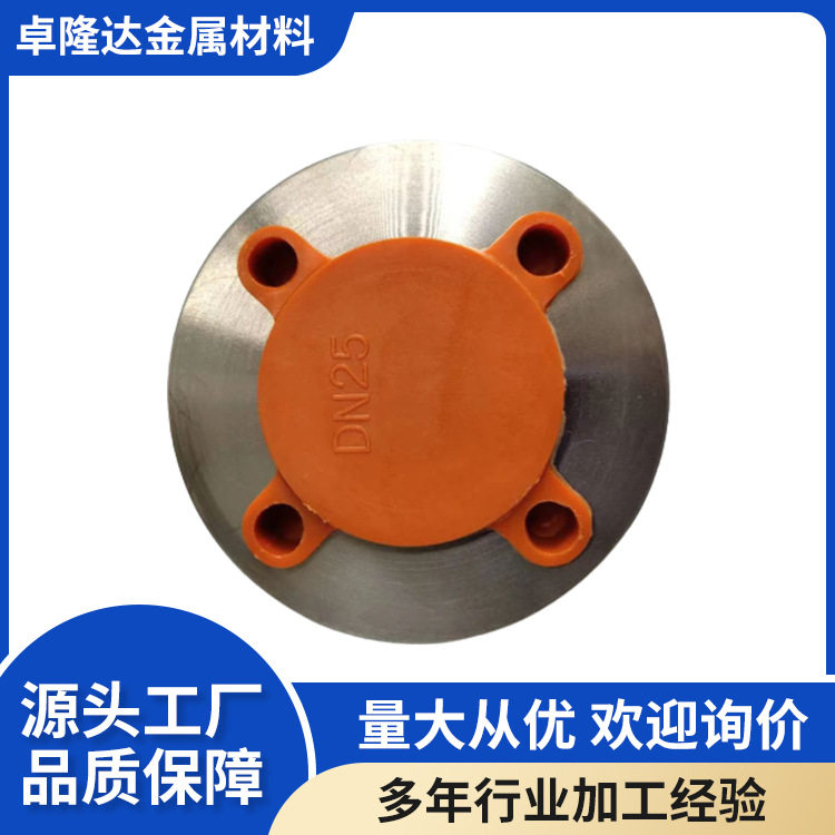 卓隆达源头厂家锻打非标法兰 TA2 TA10平焊法兰 化工海洋工程用