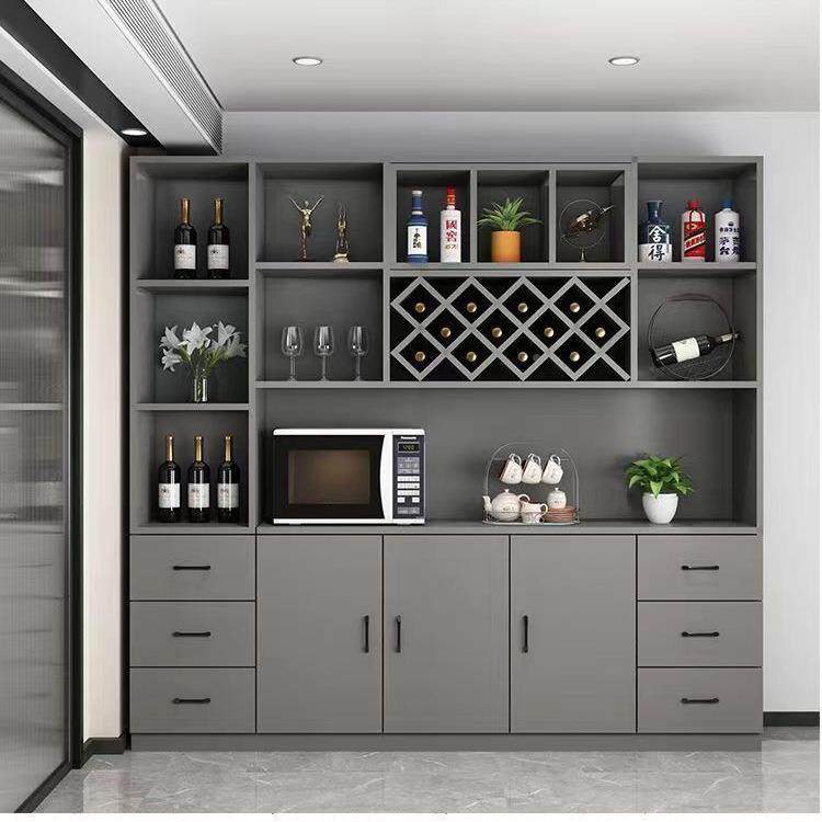 实木酒柜支餐边柜家用靠墙柜红酒柜展关示柜客厅玄隔断柜子jls6ST