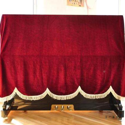 金丝披绒钢琴琴披F5M688S6盖布防尘厂罩套盖巾顶罩全披半披简约时