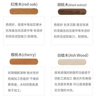 无品牌/头北美黑胡书桃木板桌面板原桌木餐桌桌升降板源白蜡木板