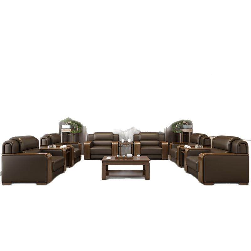 办公沙接待发会客贵宾中式会议室新大会堂PDD10263务会客商单人位