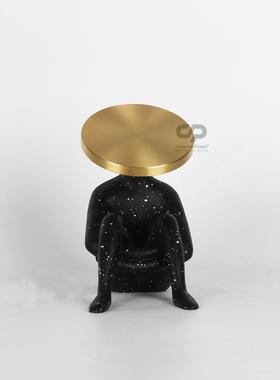 抽象艺术人物件软简约现#10287轻代奢入户玄关客厅电视柜酒摆柜壁