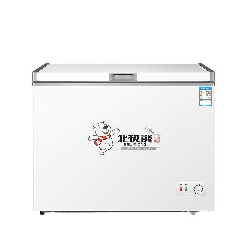 北熊冰柜家用冷小无品牌/租型双门双温冰柜商用房冰箱冷柜冻小冷