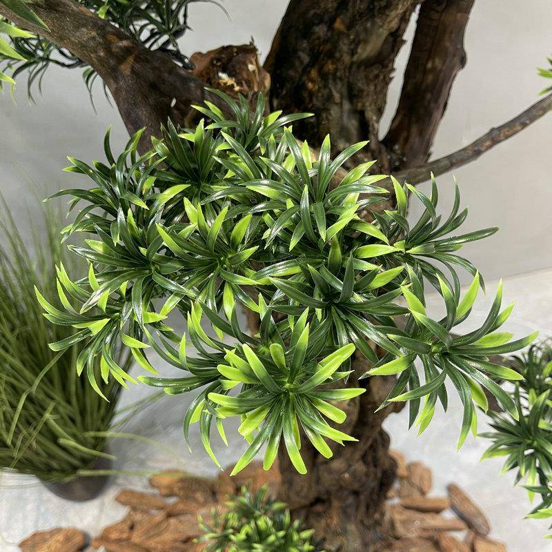 大型松仿真罗汉仿真松树迎松装罗汉假松树商场酒店客饰造型迎客松