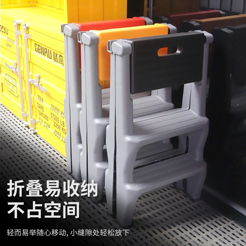 洗车凳子梯子汽车美容专用高低凳两二步梯凳家用三步脚踏梯折叠凳