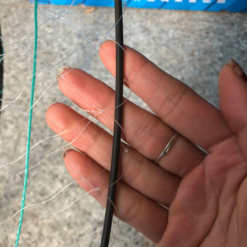 开放式折叠大网眼抬网牛鱼鱿鱼网捕鱼虾网渔网抓渔网搬网捕鱼工具