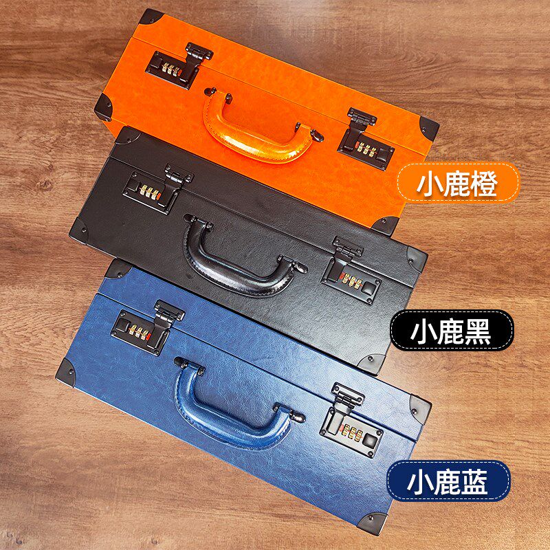 发型师专用美发工具箱理发师剪发密码锁收纳盒宠物美容剪刀工具包