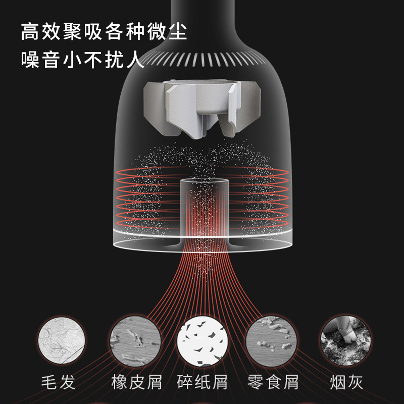 桌面吸尘器家用无线手持式随手吸学生便携迷你小型usb充电清洁器