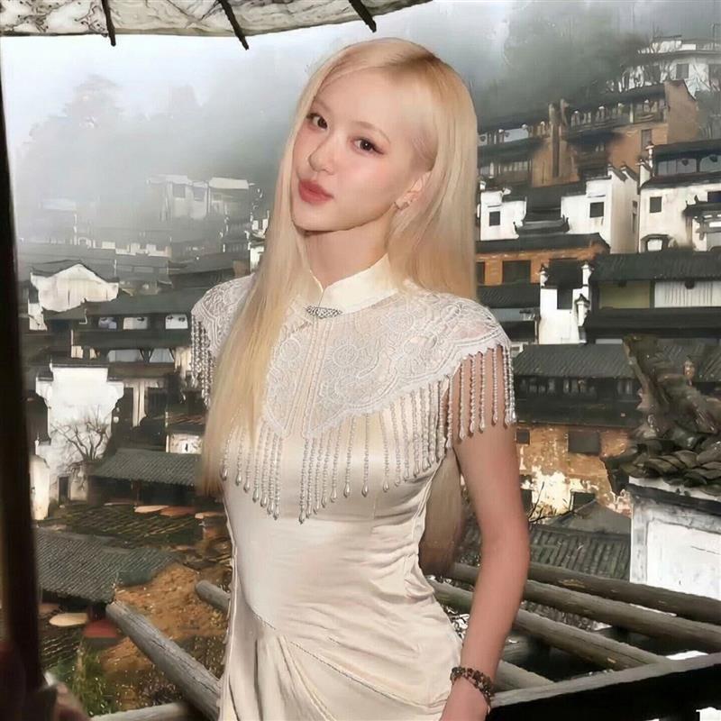 结婚订婚白色蕾丝珍珠流苏披肩新中式旗袍云肩古风气质配饰坎肩潮