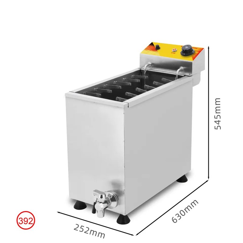 外贸出口商用燃气款/电热芝士热狗炸锅炸炉热狗棒机Hot Dog Fryer