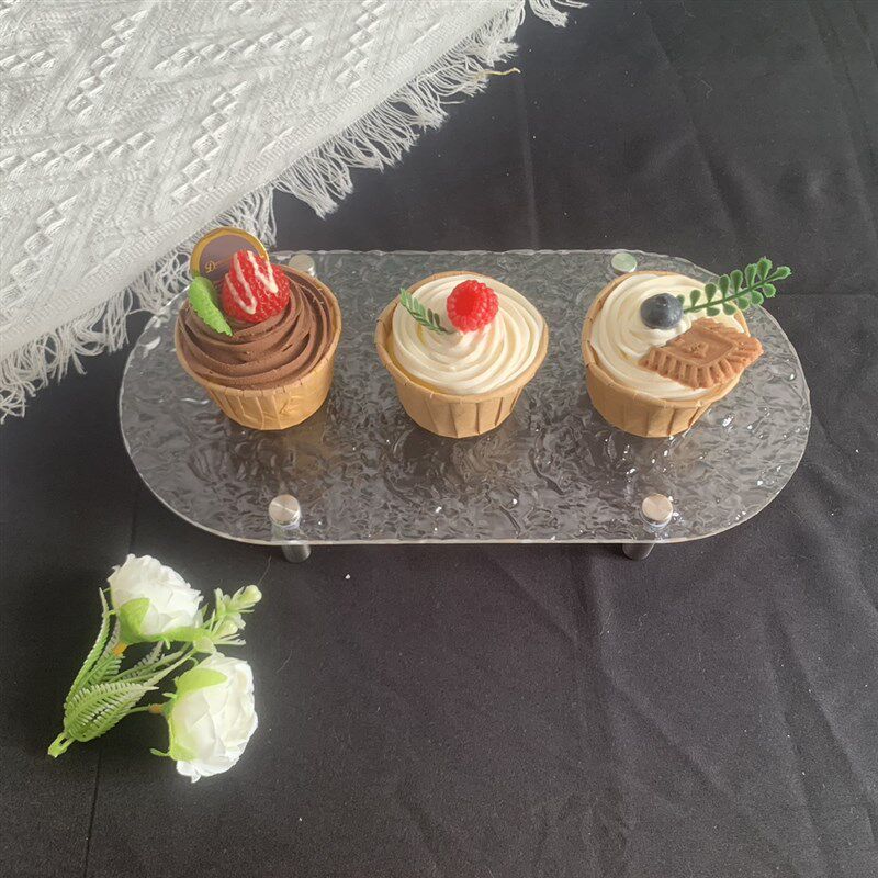 不规则套装亚克力甜品台装饰生日宴会糕点展示架冷餐茶歇摆台