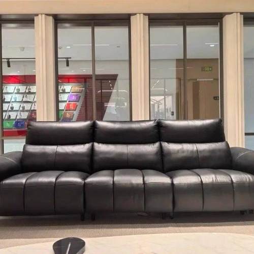 LAZBOY乐至宝GN.1015欢乐颂羽绒电动真皮0零靠墙功能沙发线下款