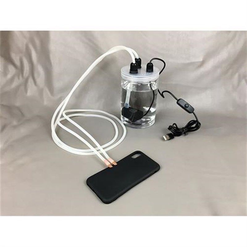 手机散热器配件水冷C式液冷纯铜手机散热器