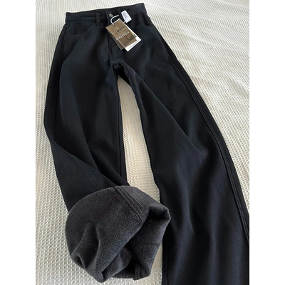 微喇牛仔裤男款秋冬美式vibe裤子