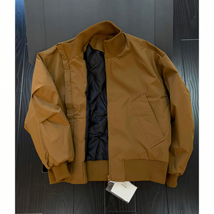 ma1飞行员夹克羽绒服男款冬季美拉德廓形外套加厚立领短款派克服