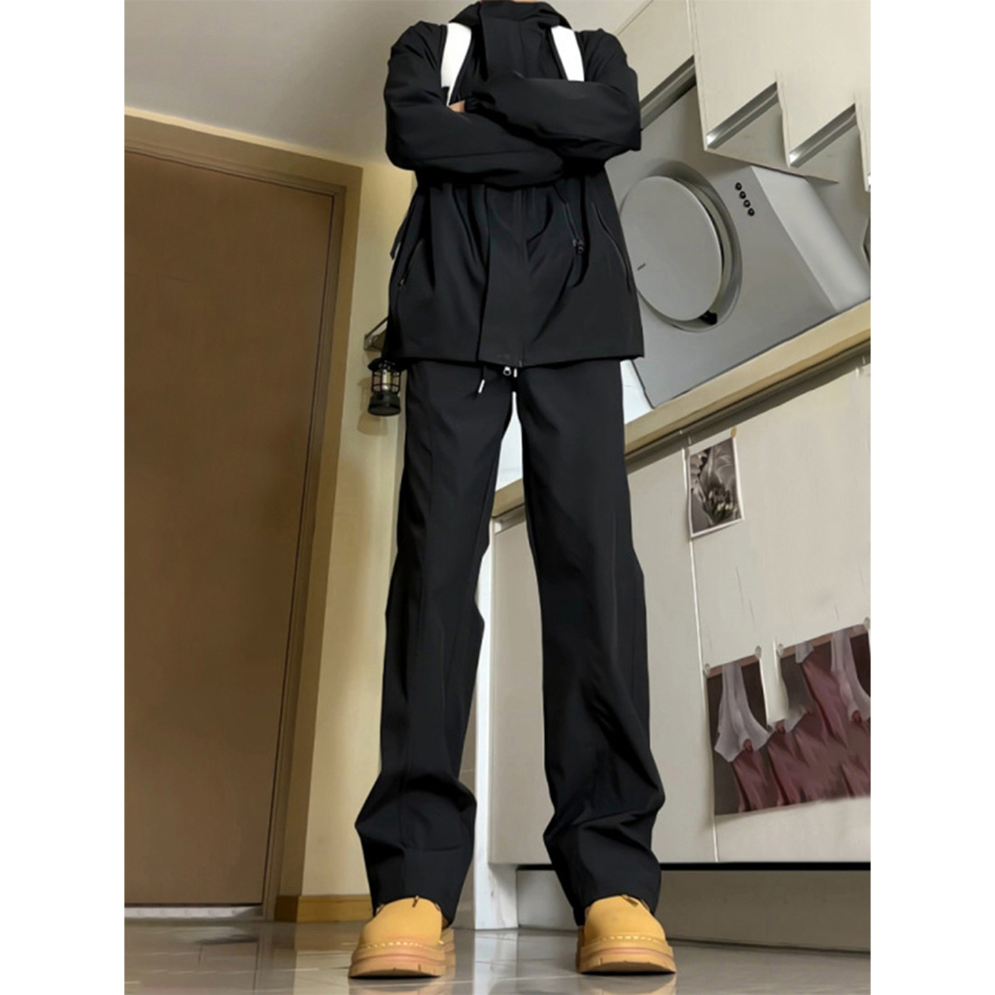 东北防寒加绒冲锋裤男款秋冬加厚软壳通勤工装裤子防风防水直筒裤,男装,休闲裤,淘宝优惠券,粉丝福利购,淘宝优惠卷