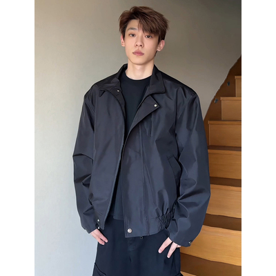 美式飞行员夹克男高级感痞帅外套