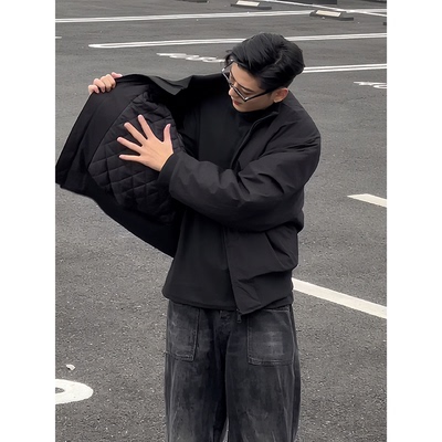 飞行夹克棉服男款美式bomber外套