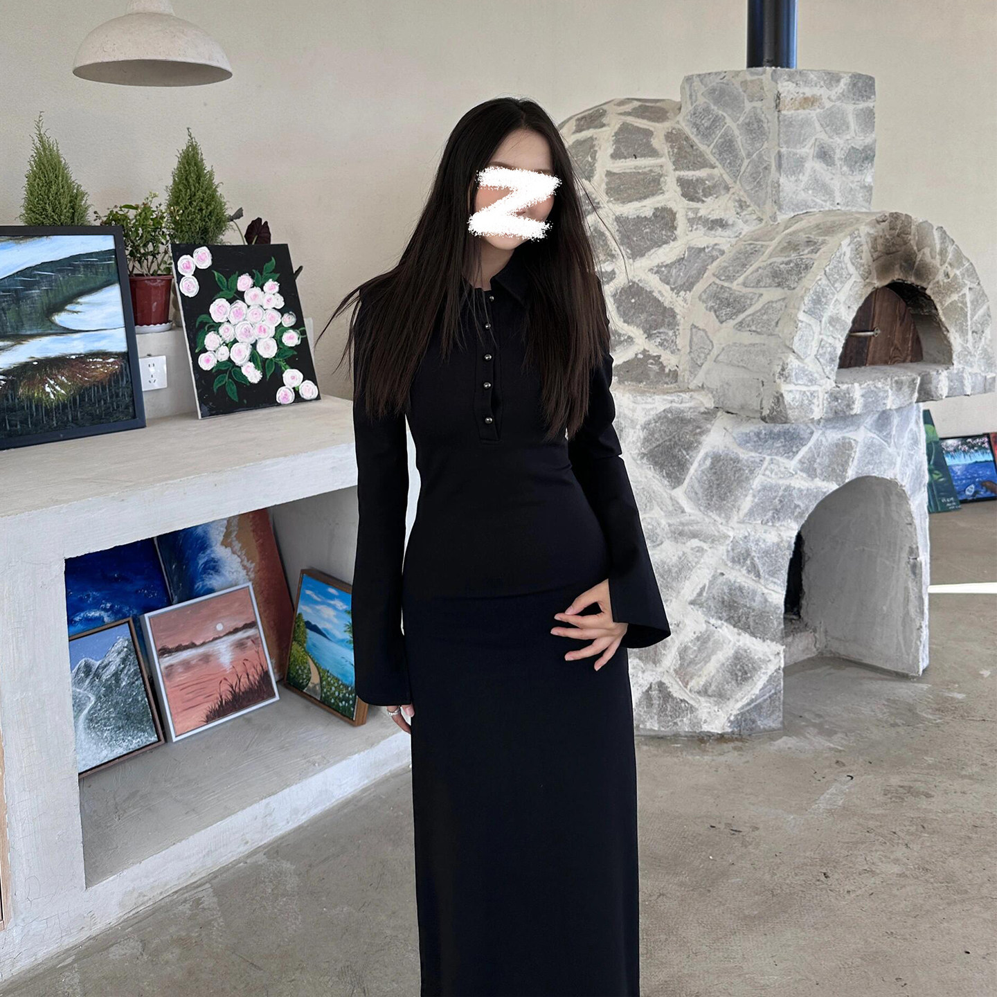 秋冬季连衣裙女小个子裙装大衣内搭巨好看冬装修身长裙子2025新款,女装/女士精品,连衣裙,淘宝优惠券,粉丝福利购,淘宝优惠卷