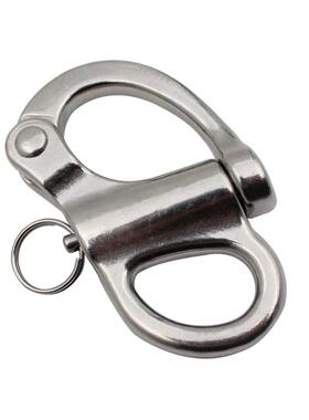 304 316不锈钢固定弹簧卸扣 snap shackle 手拉快挂卸扣 自锁卸扣