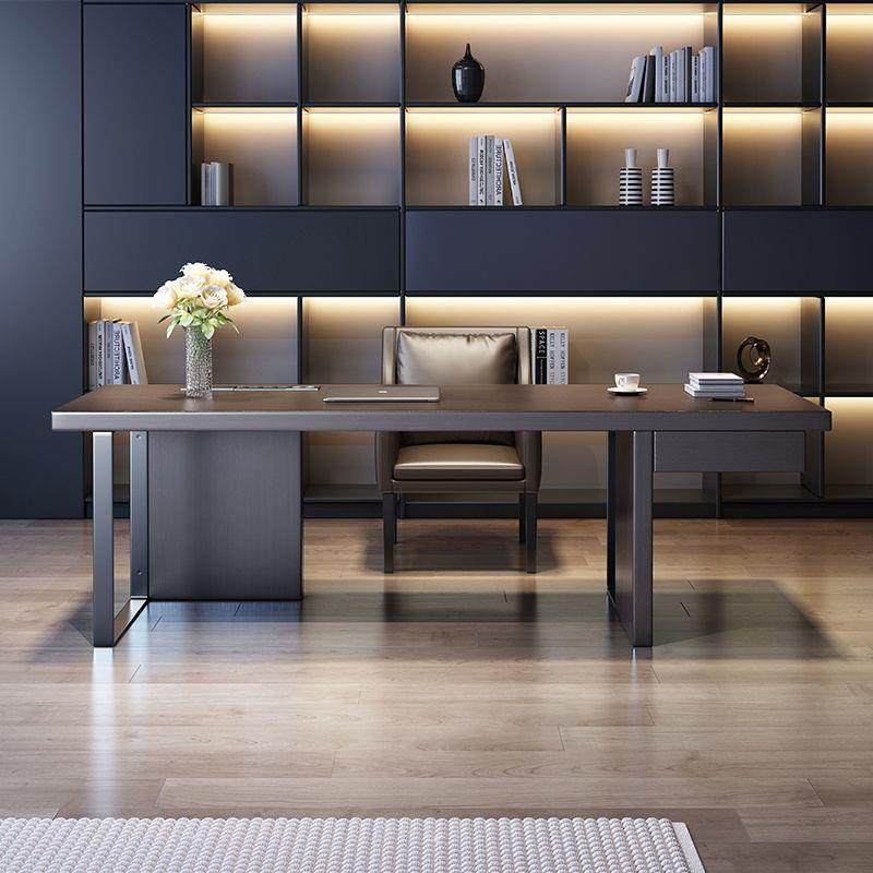 意式轻奢设计师烟熏木现代极简家用高级感办公桌书房写字台电脑桌,农机/农具/农膜,其它农用工具,淘宝优惠券,粉丝福利购,淘宝优惠卷