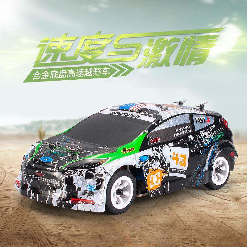 伟力K9891:28电动四驱越野车2.4G遥控合金底盘高速车玩具车