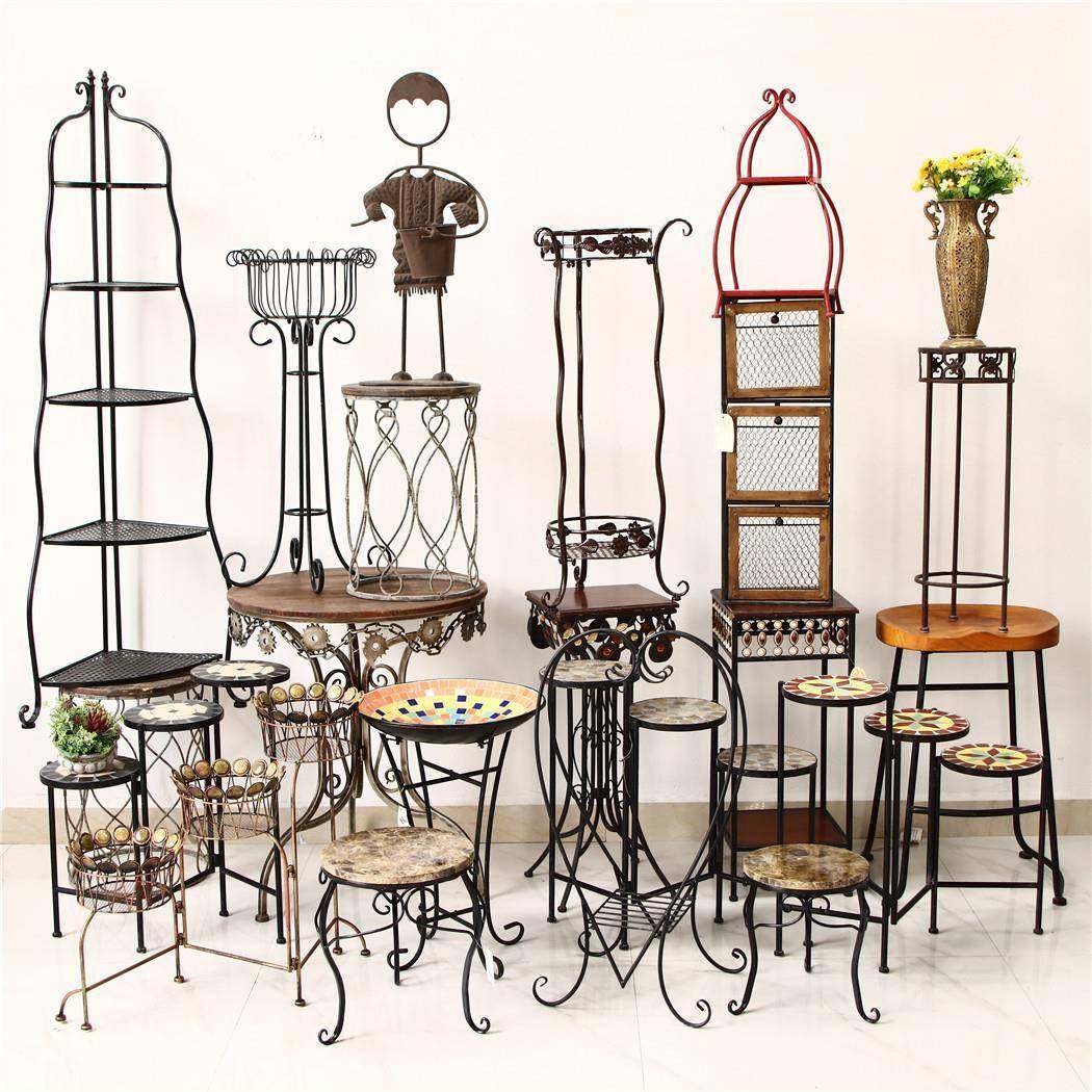7T孤品集合-美式仿古铁艺木质花架折叠置物架花盆收纳架子花几茶,工业油品/胶粘/化学/实验室用品,其他实验室设备,淘宝优惠券,粉丝福利购,淘宝优惠卷