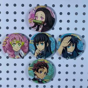 日谷鬼灭之刃吧唧正版时透无一郎锻刀村系列甘露寺蜜璃灶门炭治郎