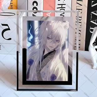 元气少女缘结神周边巴卫水晶相框立牌摆件送朋友礼物现货可定制