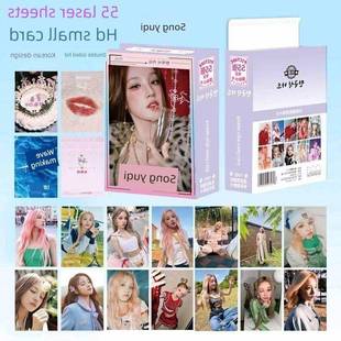 宋玉琦个人周边55激光高清盒装照片卡非重覆Lomo 3英寸圆角礼品签