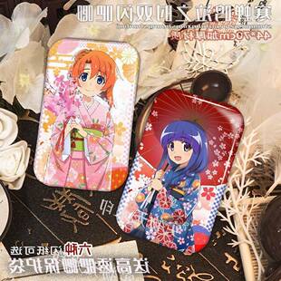 寒蝉鸣泣之时古手梨花龙宫礼奈双闪吧唧学生背包挂饰桌面摆件谷子