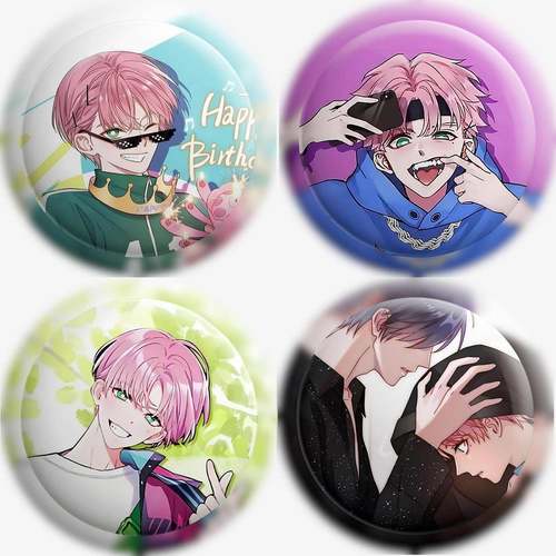 恶人想要抢救一下同人漫画周边秦限王亿学生礼物吧唧徽章胸针