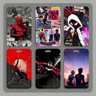 蜘蛛人纵横宇宙周边饭卡套高颜值男女学生校园卡公交卡厂牌壳牌