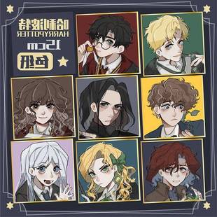 【喵喵大人】HP哈利波特同人周边卡珊德拉Daniel德拉科斯内普徽章