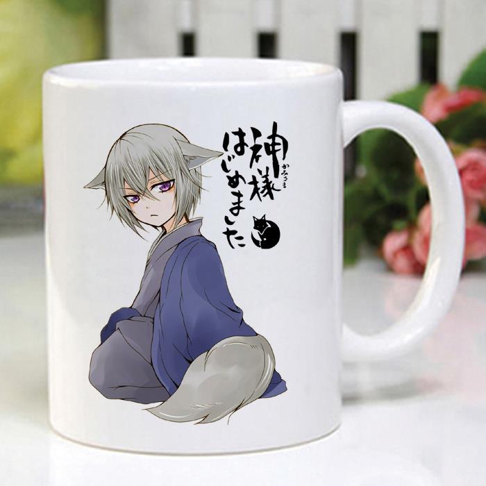 元气少女缘结神周边巴卫桃园奈奈生变色马克杯陶瓷水杯子生日礼物